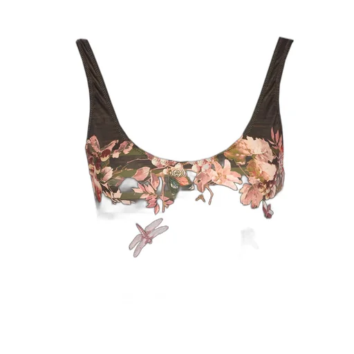 Jean Paul Gaultier Floral Print Swimsuit
