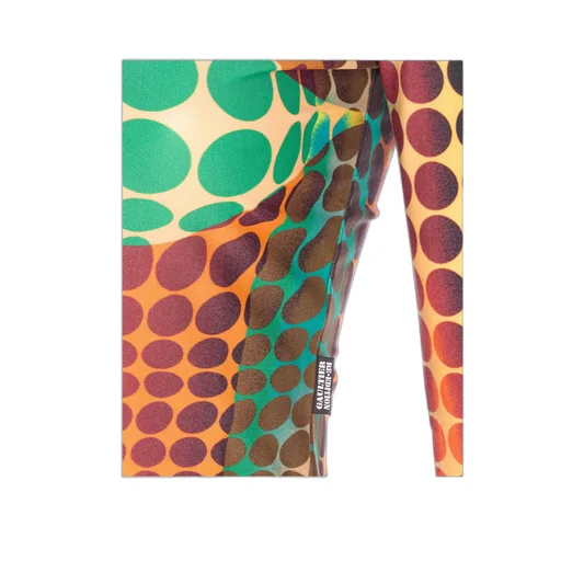 Jean Paul Gaultier Patterned High Neck Top