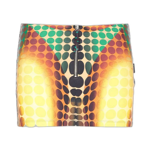 Jean Paul Gaultier Re Edition Patterned Skirt