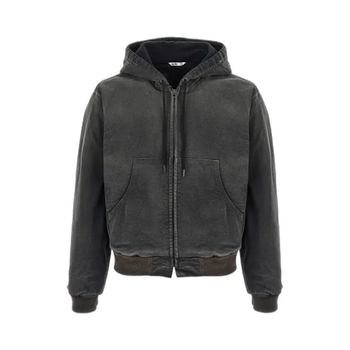 Auralee Drawstring Hooded Jacket