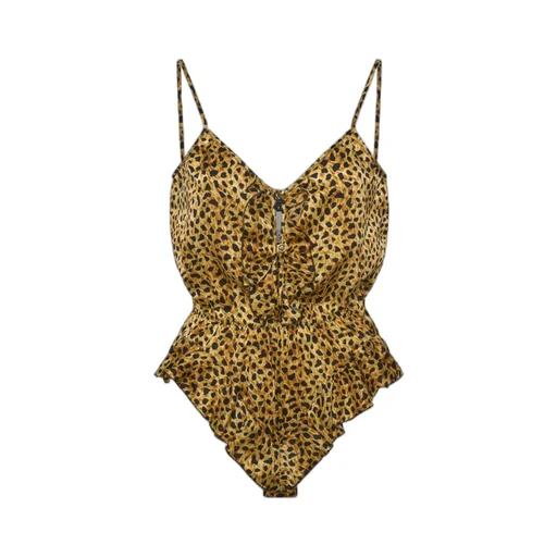 Versace Leopard-Printed Bodysuit