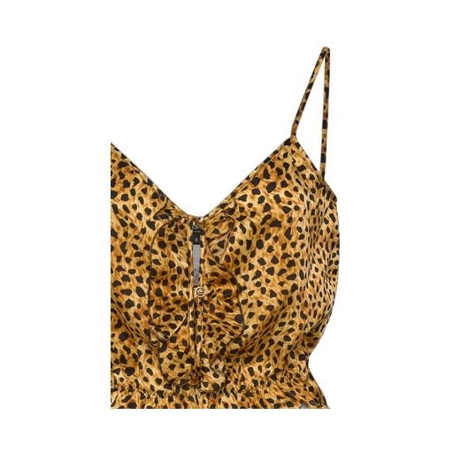 Versace Leopard-Printed Bodysuit