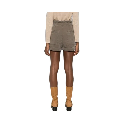 Isabel Marant ÉToile Nirma Pleated Drawstring Shorts