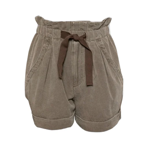 Isabel Marant ÉToile Nirma Pleated Drawstring Shorts