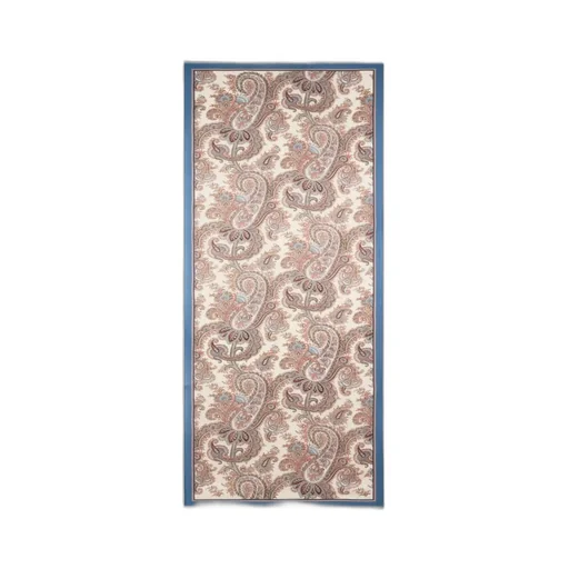 Cashmere-Blend Scarf With Floral Paisley Motif