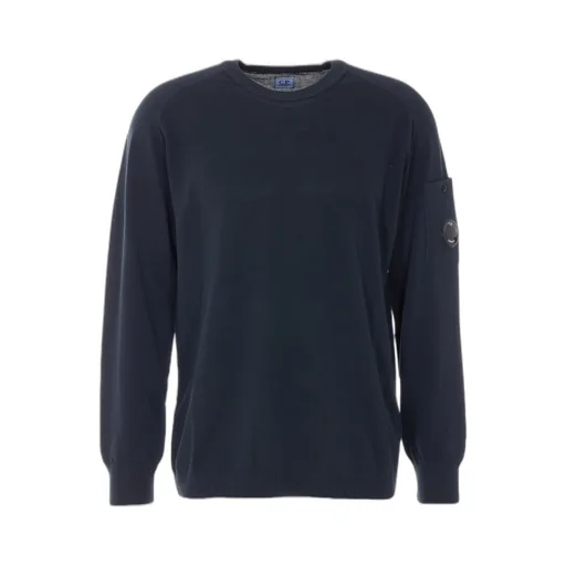 C.P. Company Lens Detailed Crewneck Sweatshirt