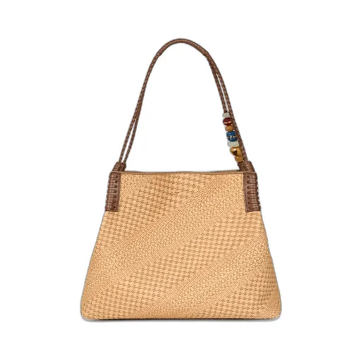 Etro Large Libra Pegasus Bead Shoulder Bag