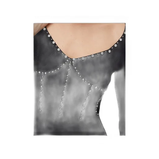 Embellishment Knit Mini Dress
