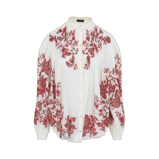 Floral-Print Buttoned Shirt