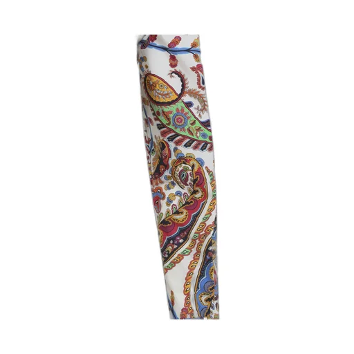 Paisley Tie-Waist Midi Dress