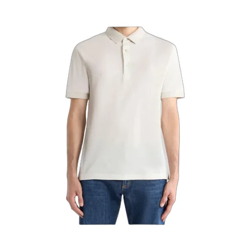 Etro Paisley Logo Patch Polo Shirt
