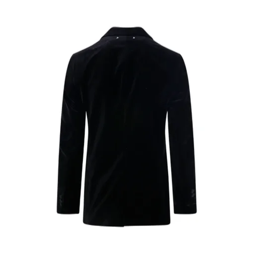 Golden Goose Deluxe Brand Double-Breasted Velvet Blazer