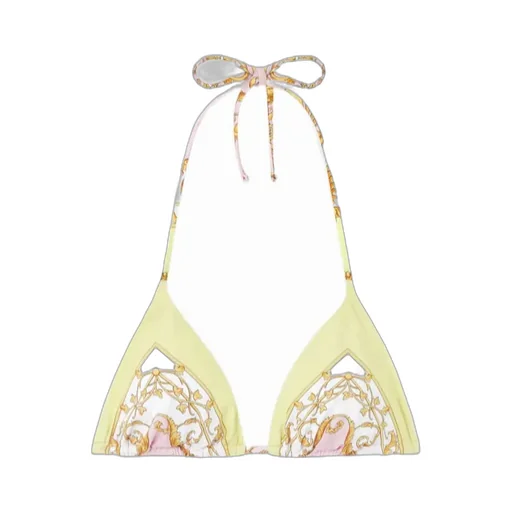 Versace Barocco Bikini Top
