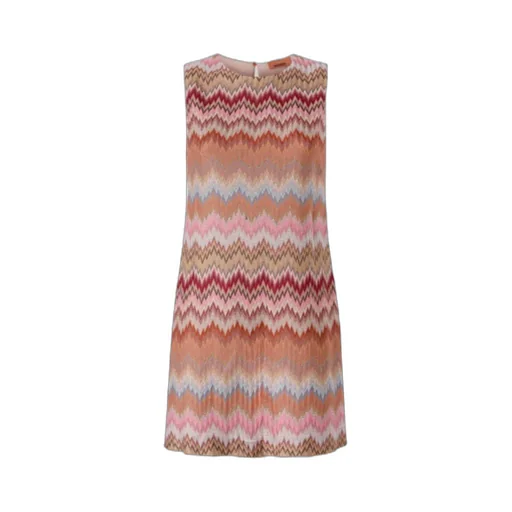 Missoni Sleeveless Chevron Mini Dress