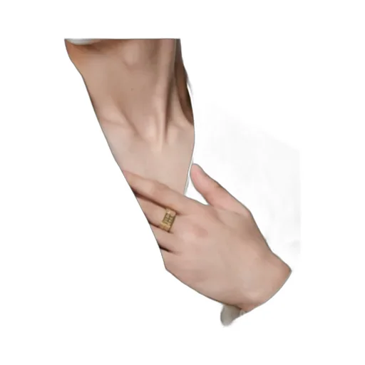 Numerical Diamond Ring