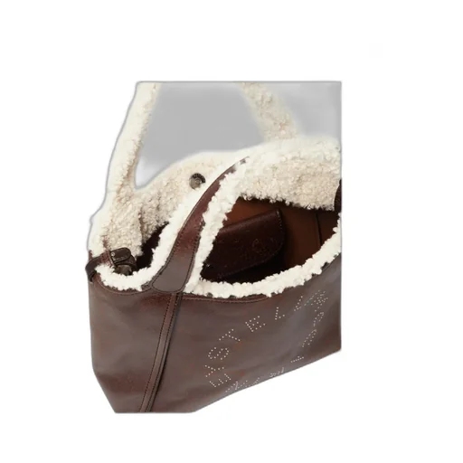 Stella Mccartney Logo Crossbody Tote Bag