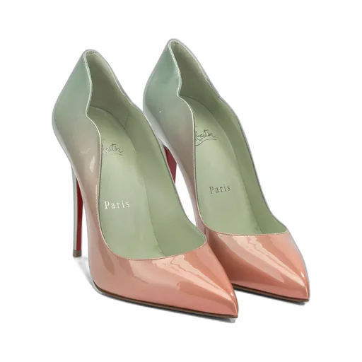 Christian Louboutin Gradient Pointed-Toe Pumps