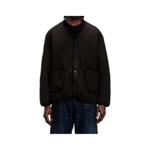 S-Boys Quilted V-Neck Jacket