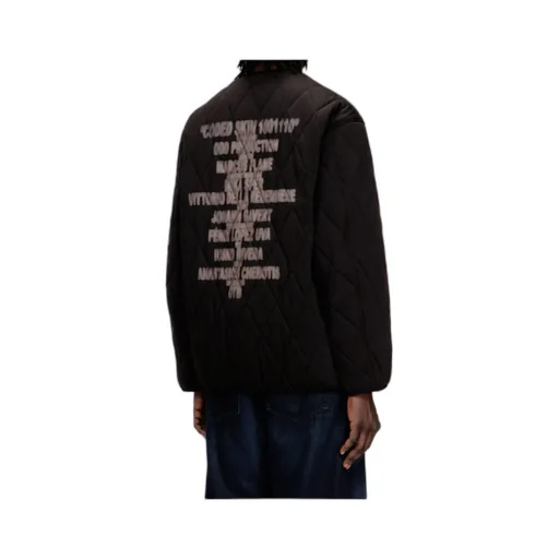 S-Boys Quilted V-Neck Jacket
