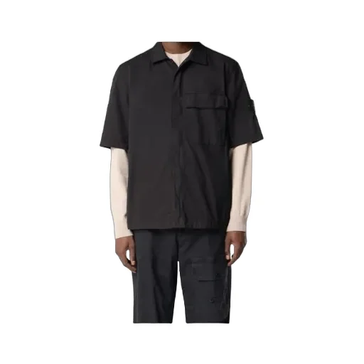 Stone Island Short Sleeve Buttoned Shirt