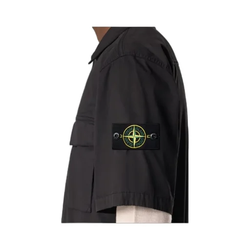Stone Island Short Sleeve Buttoned Shirt
