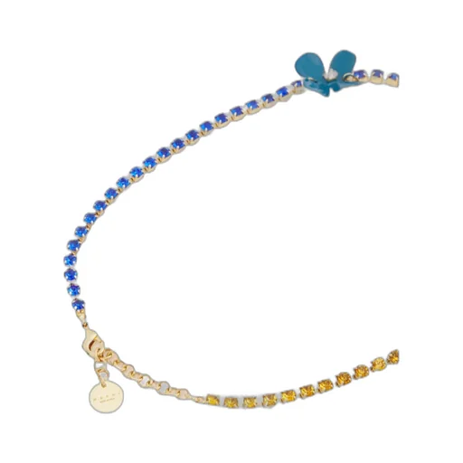 Marni Flower Embellished Necklace