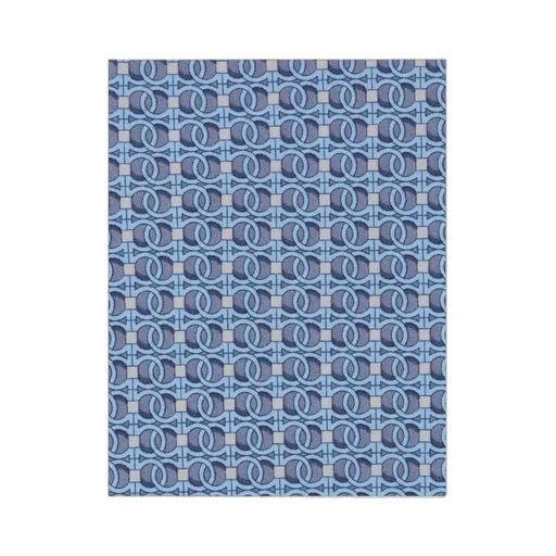 Gancini Chain Print Silk Tie