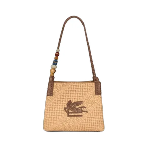 Etro Libra Small Beaded Shoulder Bag