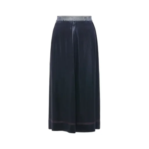 Maison Margiela Foil Treated Midi Skirt