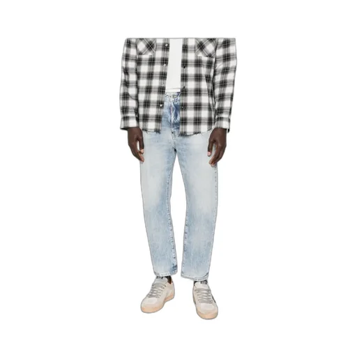 Dsquared2 Straight-Leg Distressed Jeans
