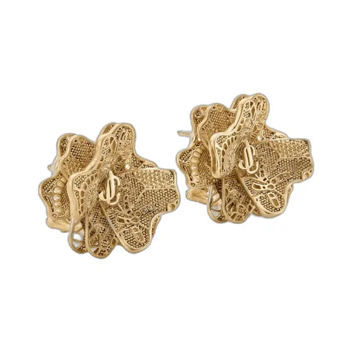 Jimmy Choo Lace Corsage Studs Earrings