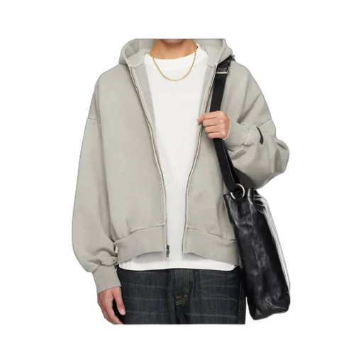 Fear Of God Essentials Embroidered Classic Full Zip Hoodie