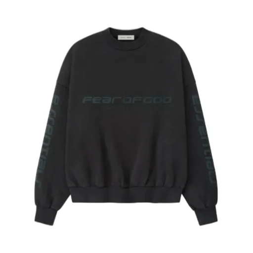 Fear Of God Essentials Los Angeles Heavy Fleece Cropped Sweatshirt