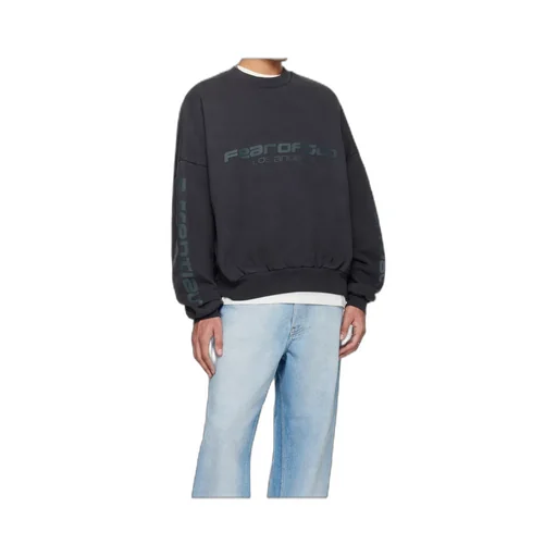 Fear Of God Essentials Los Angeles Heavy Fleece Cropped Sweatshirt