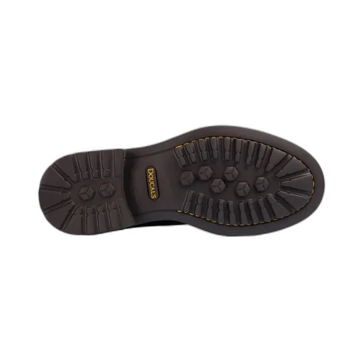 Doucal's Round Toe Lace-Up Shoes