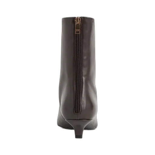 35Mm Nappa Ankle Boots