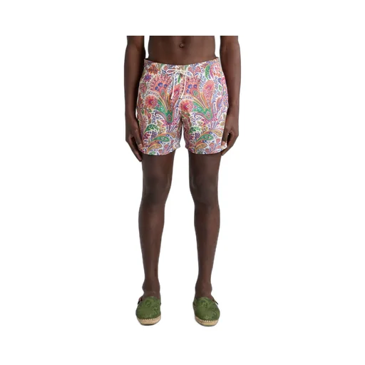 Floral Paisley Swim Shorts