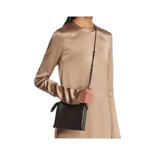 Zippered Shoulder Bag
