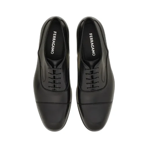 Ferragamo Lace-Up Flat Shoes