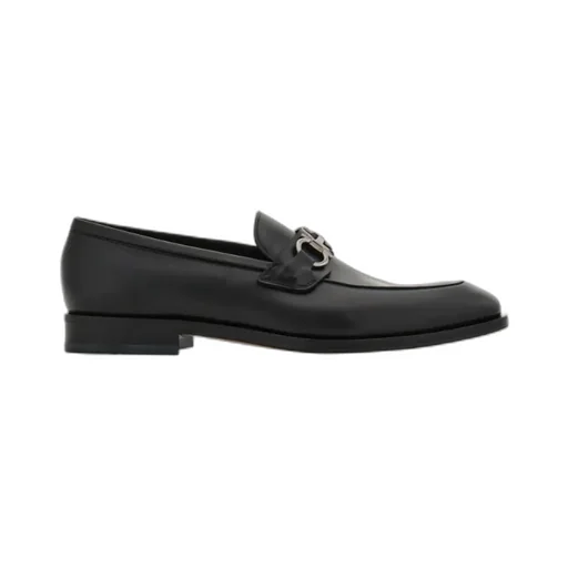 Ferragamo Gancini Buckle Loafers