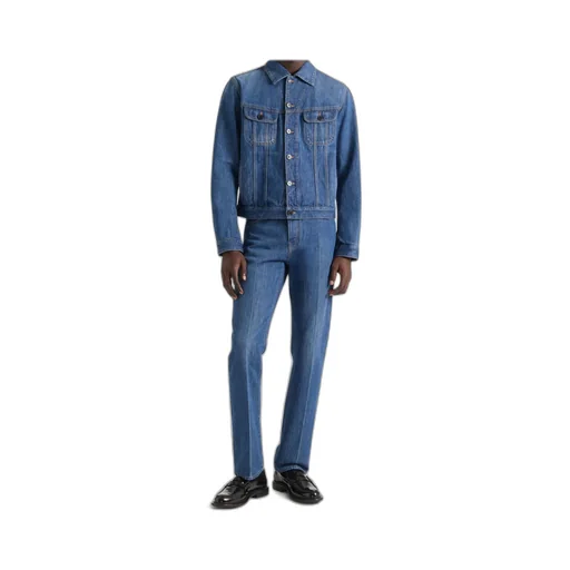 Givenchy Straight-Leg Shadow Washed Jeans