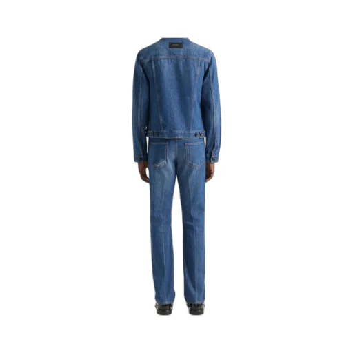 Givenchy Straight-Leg Shadow Washed Jeans