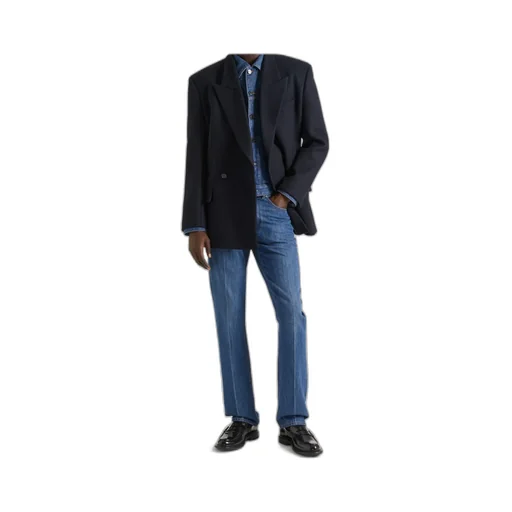Givenchy Straight-Leg Shadow Washed Jeans