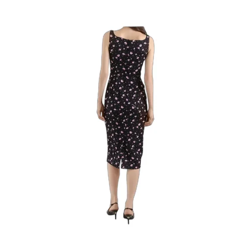 Dolce & Gabbana Carnations-Printed Sheath Dress