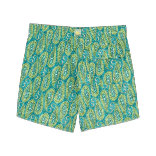 Etro Paisley Printed Drawstring Swim Shorts