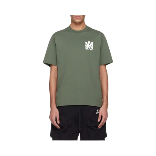Amiri Ma Logo Printed Crewneck T-Shirt