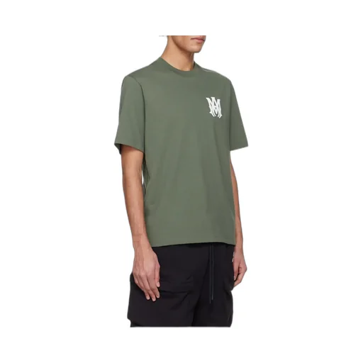 Amiri Ma Logo Printed Crewneck T-Shirt