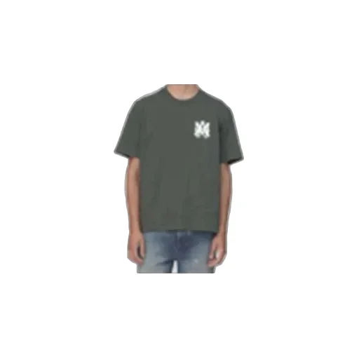 Amiri Ma Logo Printed Crewneck T-Shirt