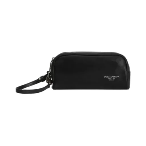 Dolce & Gabbana Tempesta Logo Printed Toiletry Bag
