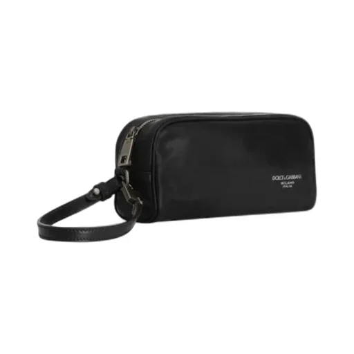 Dolce & Gabbana Tempesta Logo Printed Toiletry Bag